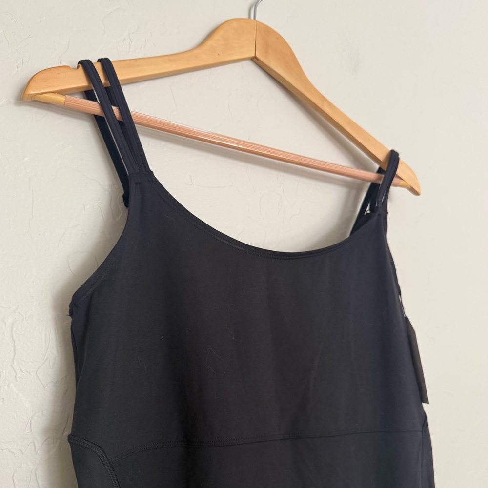 NWTUNIVERSAL STANDARD Game Next To Naked Black Tank Top Wicking Sporty Sz M (18) - Picture 6 of 7
